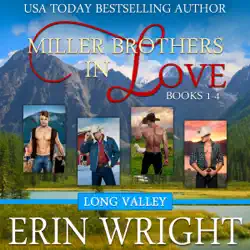 miller brothers in love: a contemporary western romance boxset (books 1 - 4) audiobook cover image