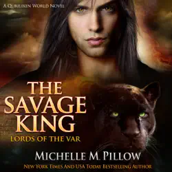 the savage king: a qurilixen world novel audiobook cover image