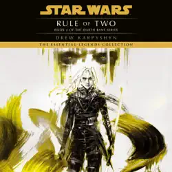 rule of two: star wars legends (darth bane) (unabridged) audiobook cover image