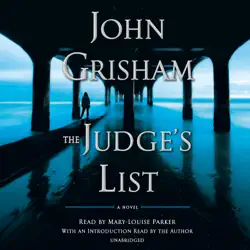 the judge's list: a novel (unabridged) audiobook cover image