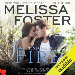 friendship on fire: love in bloom, book 6 (unabridged) audiobook cover image