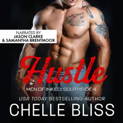 hustle: a sports romance novel audiobook cover image