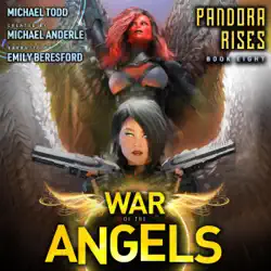 pandora rises: a supernatural action adventure opera (war of the angels, book 8) (unabridged) audiobook cover image