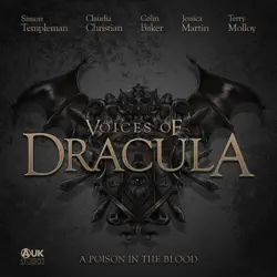 voices of dracula - a poison in the blood audiobook cover image