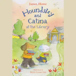 houndsley and catina at the library audiobook cover image