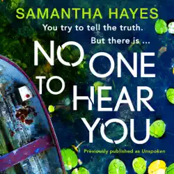 no one to hear you: an edge-of-your-seat psychological thriller with a shocking twist audiobook cover image