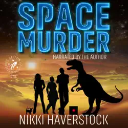 space murder: captain liz laika mysteries 1 (unabridged) audiobook cover image