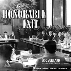an honorable exit audiobook cover image