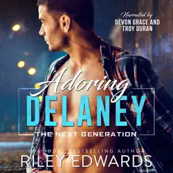 adoring delaney audiobook cover image