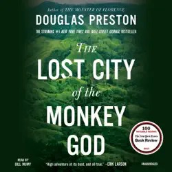 the lost city of the monkey god audiobook cover image