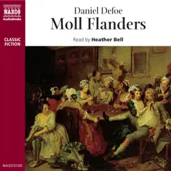 moll flanders audiobook cover image