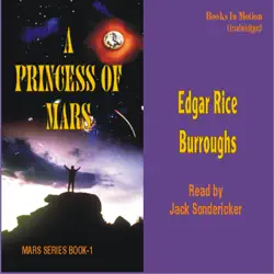 a princess of mars: mars, book 1 audiobook cover image