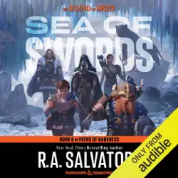sea of swords: legend of drizzt: paths of darkness, book 3 (unabridged) audiobook cover image