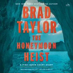 the honeymoon heist audiobook cover image