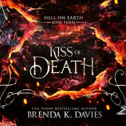 kiss of death (hell on earth book 3) audiobook cover image