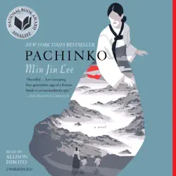 pachinko (national book award finalist) audiobook cover image