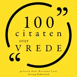 100 citaten over vrede audiobook cover image