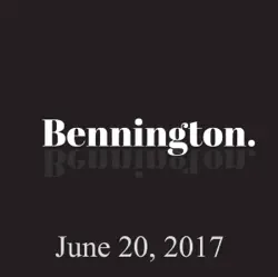 bennington, june 20, 2017 audiobook cover image
