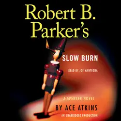 robert b. parker's slow burn (unabridged) audiobook cover image