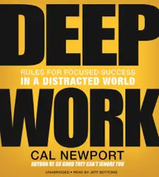 deep work audiobook cover image