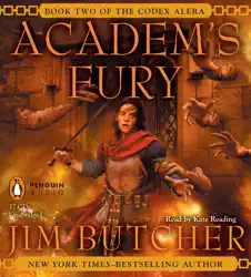 academ's fury: book two of the codex alera (unabridged) audiobook cover image