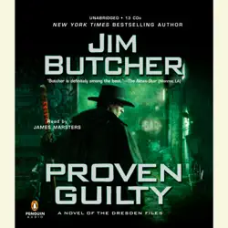 proven guilty (unabridged) audiobook cover image