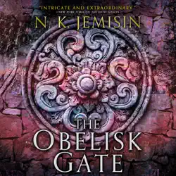 the obelisk gate audiobook cover image