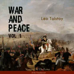 war and peace 1 audiobook cover image