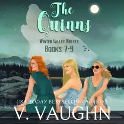 the quinns - winter valley wolves: werewolf romance (unabridged) audiobook cover image
