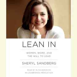 lean in: women, work, and the will to lead (unabridged) audiobook cover image