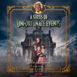series of unfortunate events #1 multi-voice, a: the bad beginning audiobook cover image