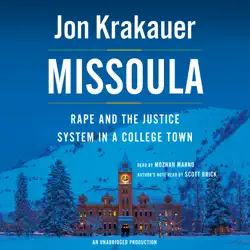 missoula: rape and the justice system in a college town (unabridged) audiobook cover image