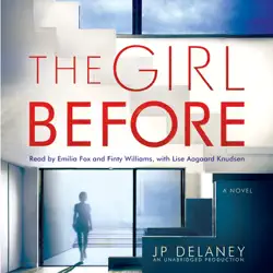the girl before: a novel (unabridged) audiobook cover image