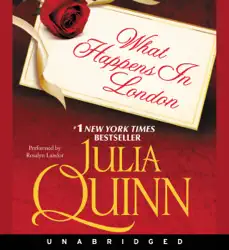 what happens in london audiobook cover image