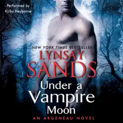 under a vampire moon audiobook cover image
