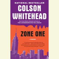 zone one: a novel (unabridged) audiobook cover image