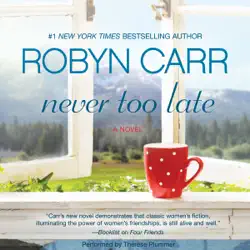 never too late audiobook cover image