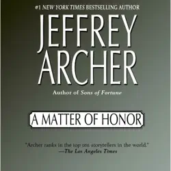 a matter of honor audiobook cover image