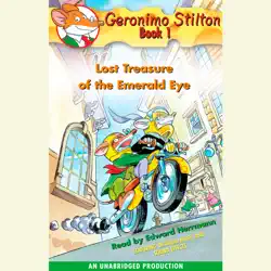 geronimo stilton book 1: lost treasure of the emerald eye (unabridged) imagen de portada de audiolibro