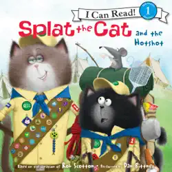 splat the cat and the hotshot audiobook cover image