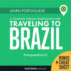 learn portuguese: a complete phrase compilation for traveling to brazil audiobook cover image