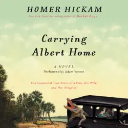 carrying albert home audiobook cover image