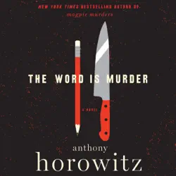 the word is murder imagen de portada de audiolibro