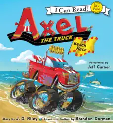 axel the truck: beach race audiobook cover image
