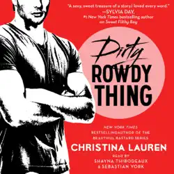 dirty rowdy thing (unabridged) audiobook cover image