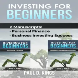 investing for beginners: this book includes personal finance, business investing success (unabridged) audiobook cover image