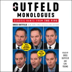 the gutfeld monologues (unabridged) audiobook cover image