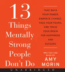 13 things mentally strong people don't do audiobook cover image