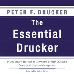 the essential drucker audiobook cover image