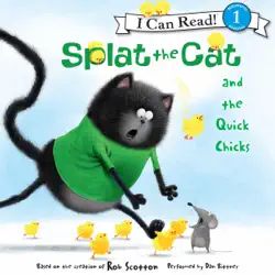 splat the cat and the quick chicks audiobook cover image